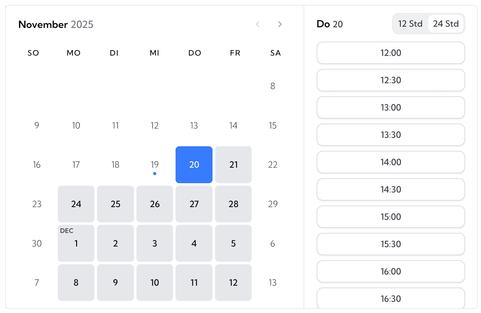 Lade Terminbuchung...