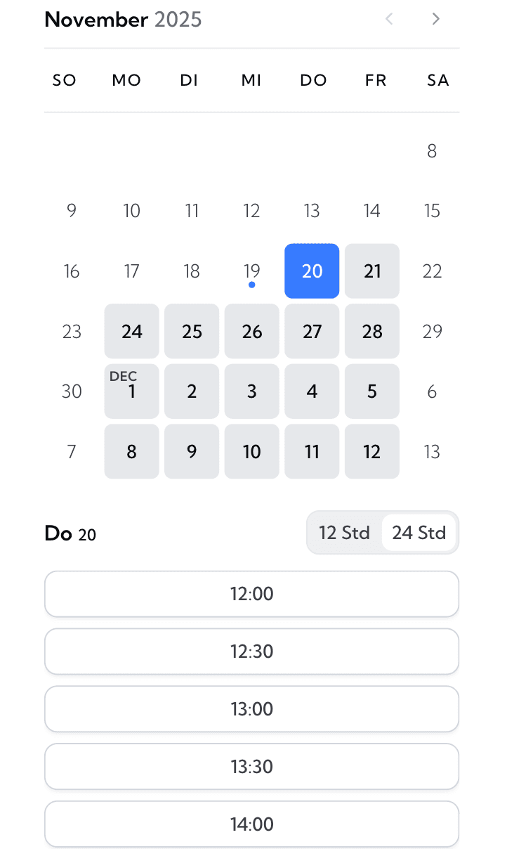 Lade Terminbuchung...
